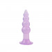 Анальная пробка елочка Hi-Rubber Purple Chisa