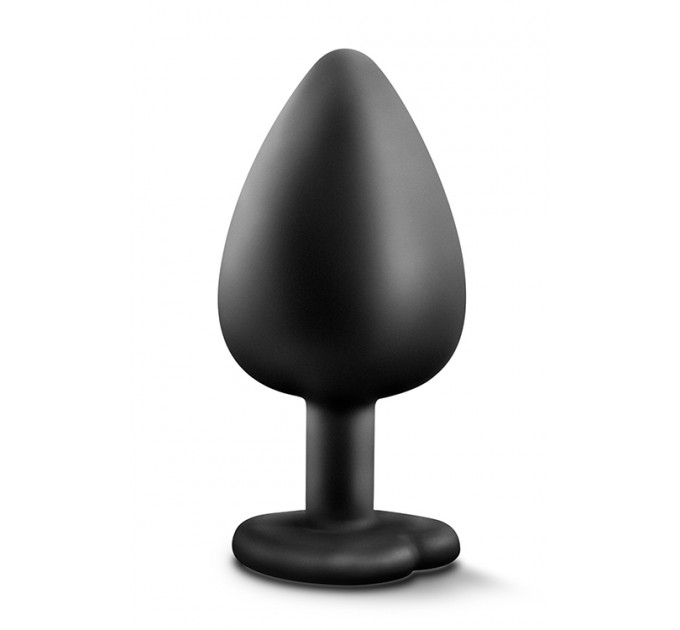 Анальная пробка с камнем Blush TEMPTASIA BLING PLUG LARGE BLACK