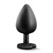 Анальная пробка с камнем Blush TEMPTASIA BLING PLUG LARGE BLACK