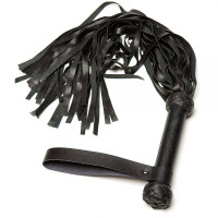 Батіг Leather Turkish Head Knot, Black