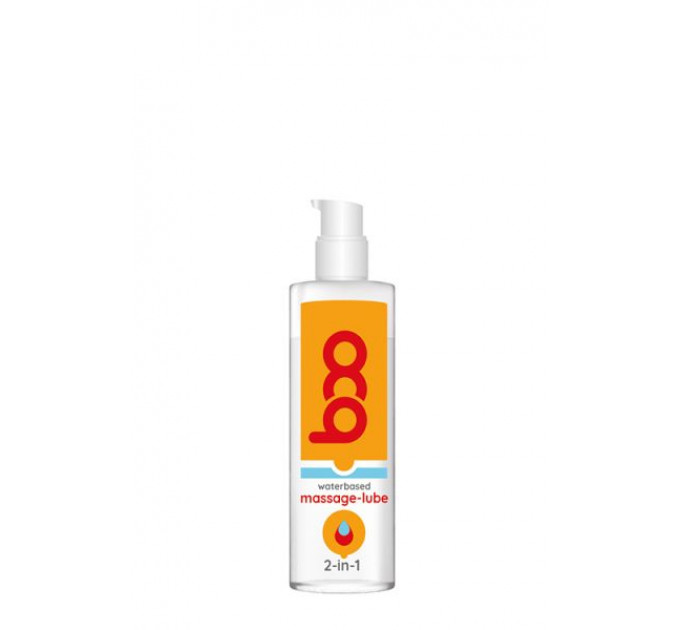 Масажний гель і лубрикант Boo 2 в1 MASSAGE-LUBE, 50 мл