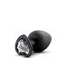Анальная пробка с камнем Blush TEMPTASIA BLING PLUG LARGE BLACK