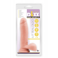 Фалоімітатор з подвійною щільністю Mr. DIXX 6.9INCH DUAL DENSITY DILDO