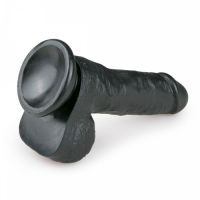 Фалоімітатор EasyToys Realistic Dildo-17,5 см чорний