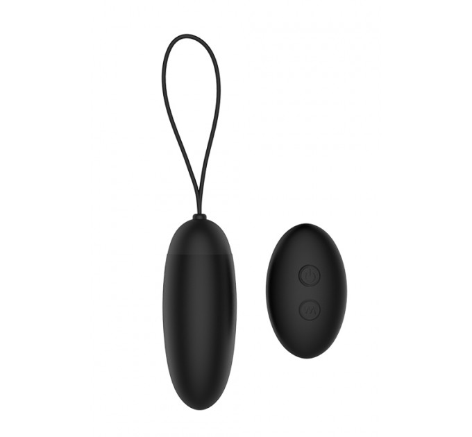 Виброяйцо с беспроводным пультом DUSKY PLEASER BLACK