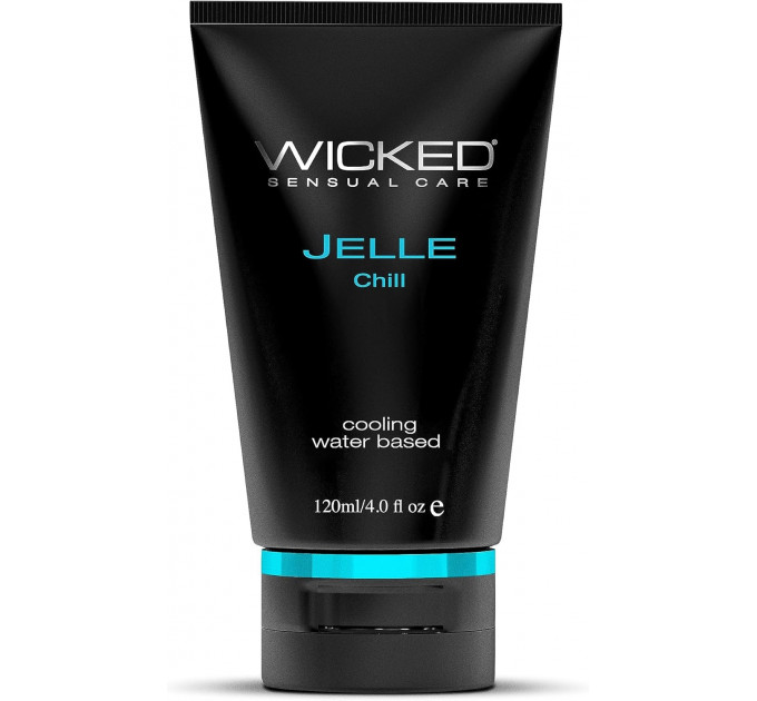 Анальний лубрикант з ефектом охолодження WICKED JELLE CHILL ANAL LUBRICANT 120ML