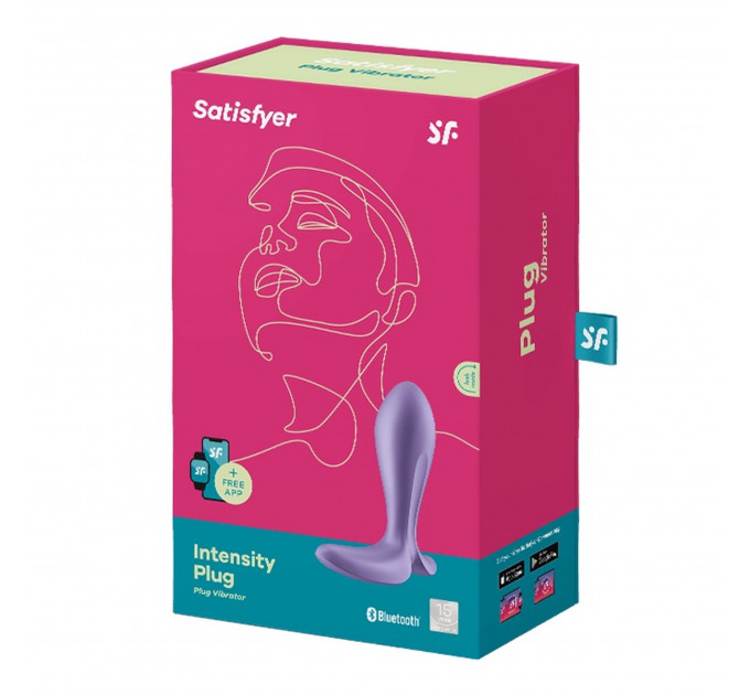 Анальний смарт-вібратор Satisfyer Intensity Plug фіолетовий