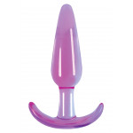 Анальная пробка NS Novelties Jelly Rancher Smooth T-Plug, фиолетовая