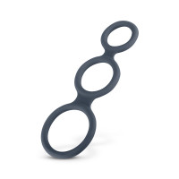 Тройное силиконовое кольцо Boners для пениса Triple Ring
