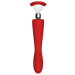 Двойной вибратор с 2 вакуумными насадками Dream Toys RED REVOLUTION GEORGIA