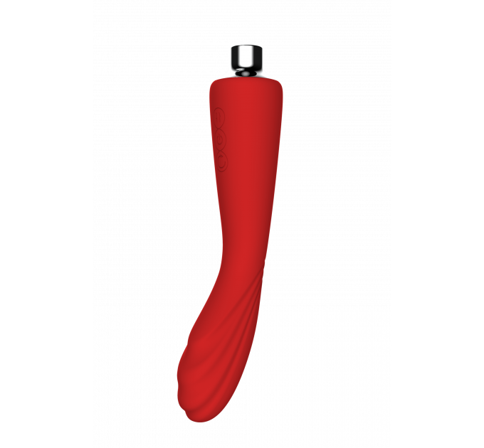 Двойной вибратор с 2 вакуумными насадками Dream Toys RED REVOLUTION GEORGIA
