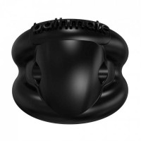 Эрекционное кольцо Bathmate Vibe Ring-Strength со съемной вибропулей, черное