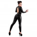 Комбинезон латексный для БДСМ игр LateX черный, L