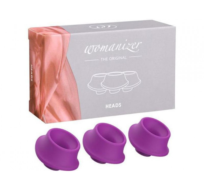Змінні насадки Womanizer Premium, Eco, Classic, Liberty, Starlet 2, фіолетовий, розмір L
