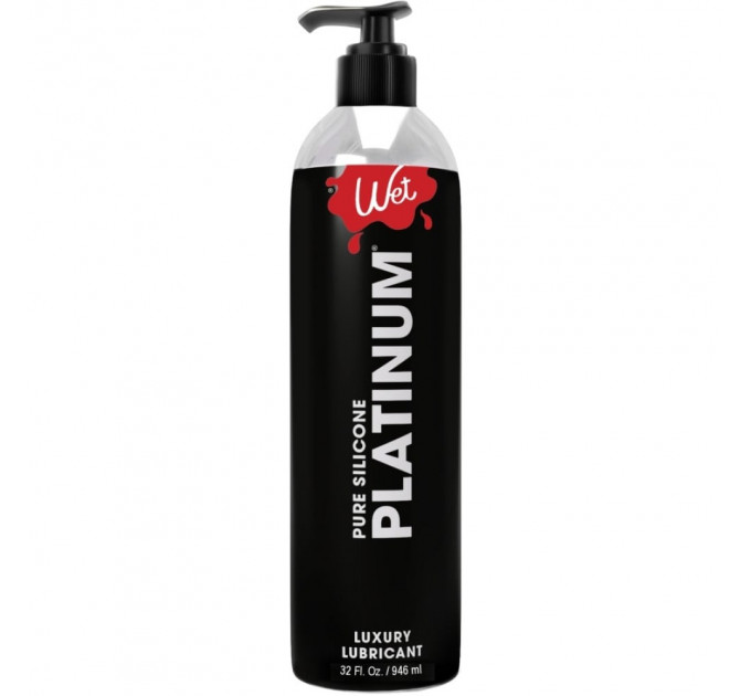 Лубрикант универсальный Wet Platinum Premium на силиконовой основе, 946 мл