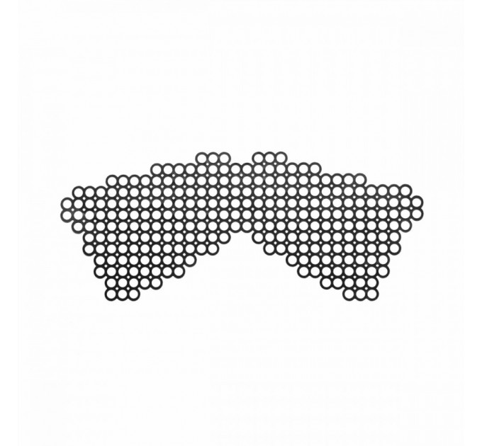 Маска самоклеющаяся виниловая Bijoux Indiscrets черная