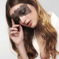 Маска самоклеющаяся виниловая Bijoux Indiscrets черная