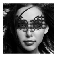 Маска самоклеющаяся виниловая Bijoux Indiscrets черная