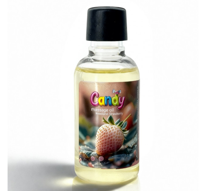 Масло массажное Candy с ароматом Дикая земляника, 50 мл