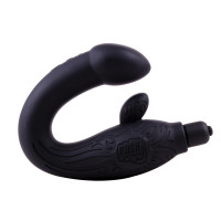 Масажер простати Chisa Black Mont P-Spot Perineum Massager з вібрацією, чорний
