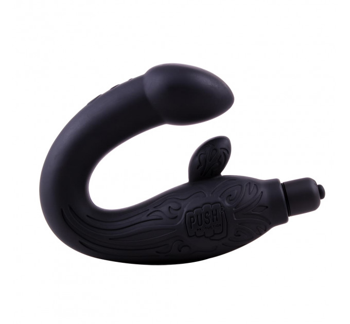Массажёр простаты Chisa Black Mont P-Spot Perineum Massager с вибрацией, черный