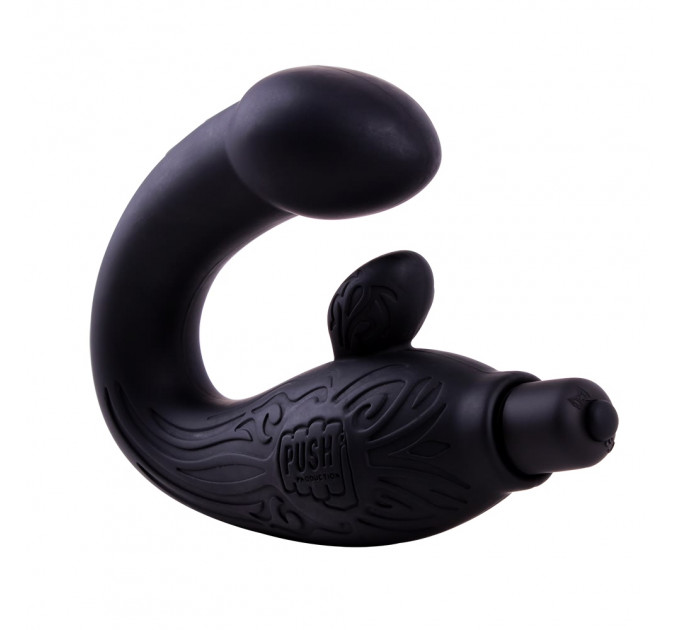 Массажёр простаты Chisa Black Mont P-Spot Perineum Massager с вибрацией, черный