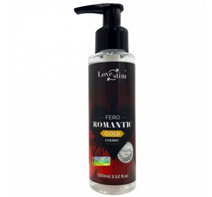 Массажное масло с ферамонами Love Stim OIL-ROMANTIC FERO CHERRY 100ML
