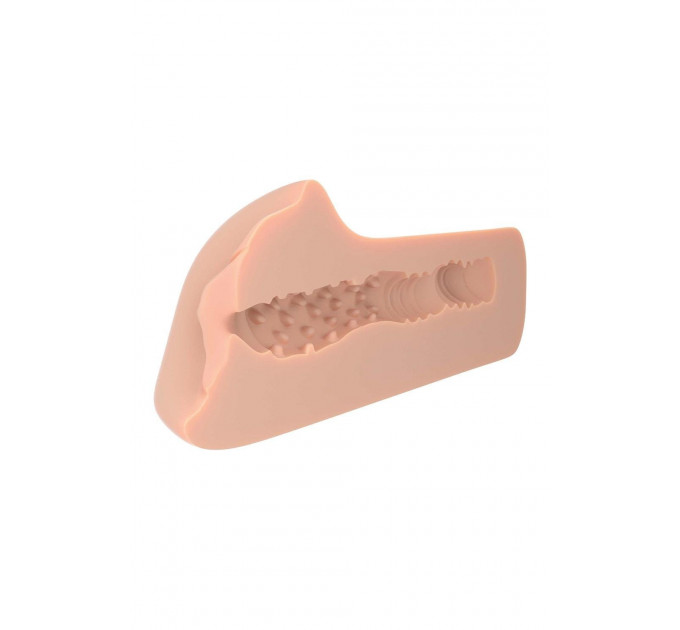 Мастурбатор Pipedream PDX Plus Perfect Pussy Dream Stroker бежевий, 14.8 см