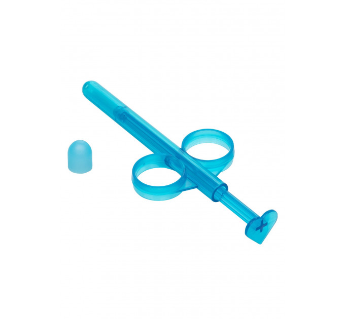 Набір шприців для введення лубриканту California Exotics Lube Tube, блакитні, 2 шт.