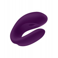 Набор вибромассажеров для пар Satisfyer Partner Box 2 (Double Joy + Royal One), синий-фиолетовый