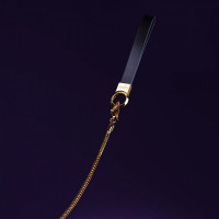 Поводок с итальянской кожей UPKO Moist Eyes Leash, 63 см