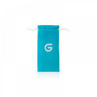Пробка скло блакитна спіраль Gildo Glass buttplug No. 23