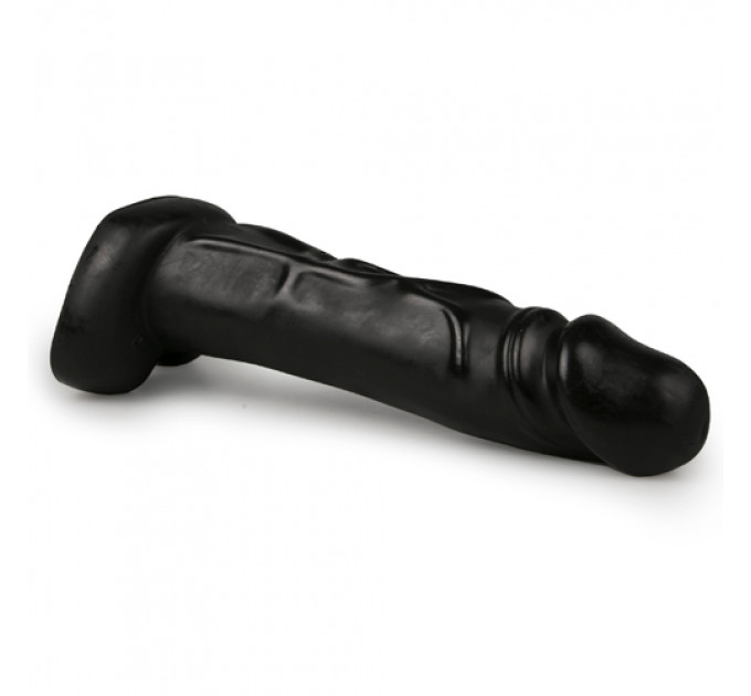 Большой фаллоимитатор All Black AB02 черный, 22 см