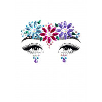 Самоклеящиеся украшения для лица и тела Leg Avenue Dahlia face jewels sticker