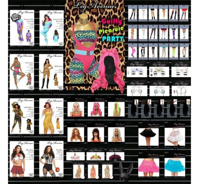 Самоклеящиеся украшения для лица и тела Leg Avenue Dahlia face jewels sticker