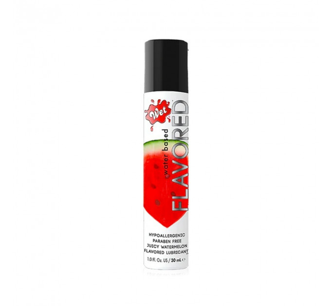 Съедобный лубрикант WET Flavored Juicy Watermelon 30 ml