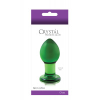 Скляна пробка NS Novelties CRYSTAL MEDIUM GREEN