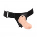 Страпон-фаллопротез без вибрацией Hi-Basic Vibrating Flesh Strap on Ha