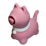 Стимулятор клітора з пульсацією UNIVIBE Котик, 5 режимів, рожевий