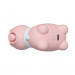 Стимулятор клитора с пульсацией UNIVIBE Котик, 5 режимов, розовый
