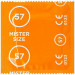 Презервативы Mister Size 57mm pack of 3