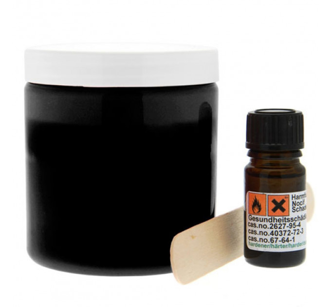 Силіконова заливка для копії пеніса Cloneboy Refill Silicone Rubber, чорна, 250 г
