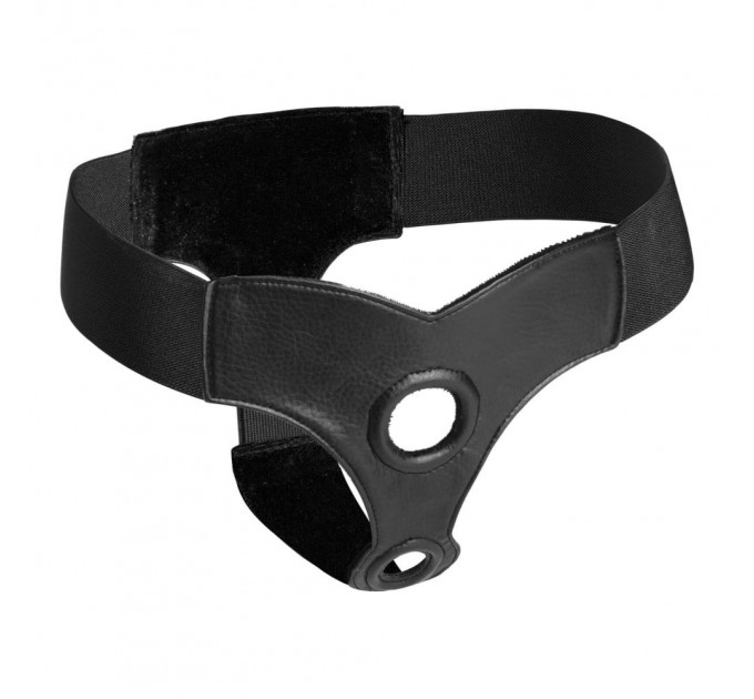 Трусы для страпона с двумя отверстиями Double Strap-on Skyler, черные, O/S