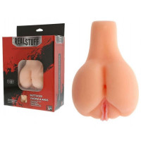Мастурбатор Вагіна та Анус з вібрацією Dream toys RealStuff