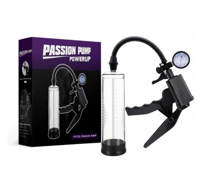 Вакуумная помпа мужская Powerpump PRO 01 - Clear