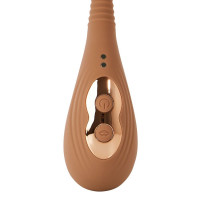 Вакуумный стимулятор для клитор Sweet Em Velvet Lure коричневый USB