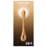 Вакуумный стимулятор для клитор Sweet Em Velvet Lure коричневый USB