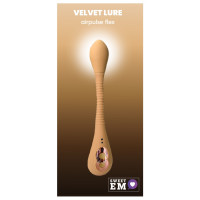 Вакуумный стимулятор для клитор Sweet Em Velvet Lure коричневый USB