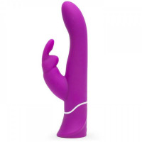 Вібратор кролик із поступальними рухами Happy Rabbit Curve Thrusting