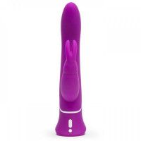 Вібратор кролик із поступальними рухами Happy Rabbit Curve Thrusting